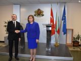 Корнелия Нинова и Мехмет Муш обсъдиха спешния внос на стомана и желязо за българската икономика