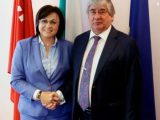 Председателят на БСП Корнелия Нинова се срещна на 