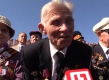 Ветеран си спомня 1945 : Хвърляха немски знамена в краката на Ленин, аз изминах точно 210 крачки до мавзолея (ВИДЕО)