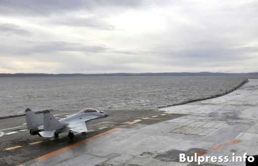 Руската палубна авиация ще вземе участие в операцията в Сирия тази есен