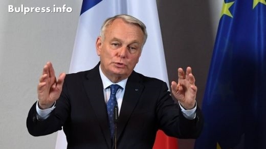 Външният министър на Франция не одобрява санкции срещу Русия или Иран
