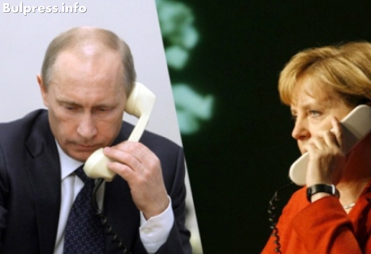 Интерфакс предаде за много важен телефонен разговор между Путин и Меркел!