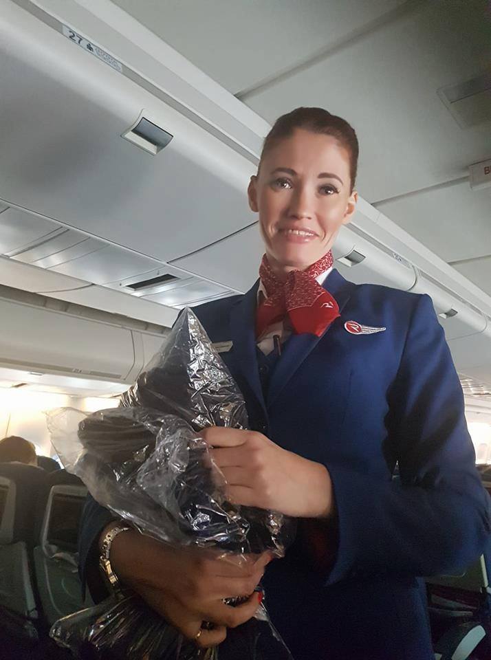 Светлана Саприкина - стюардеса на руската авиокомпания „Россия“ бе избрана категорично за МИС стюардеса